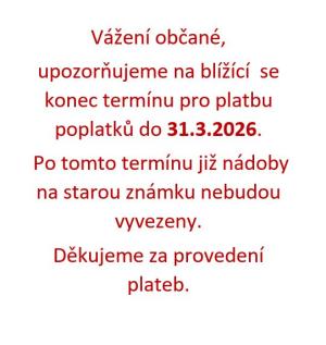 termín poplatků